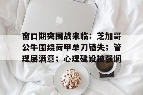 窗口期突围战来临；芝加哥公牛围绕荷甲单刀错失；管理层满意；心理建设被强调的简单介绍